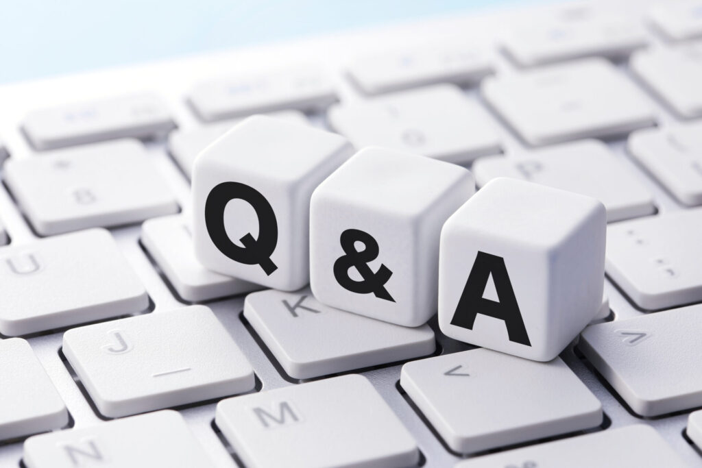 質問のブロック